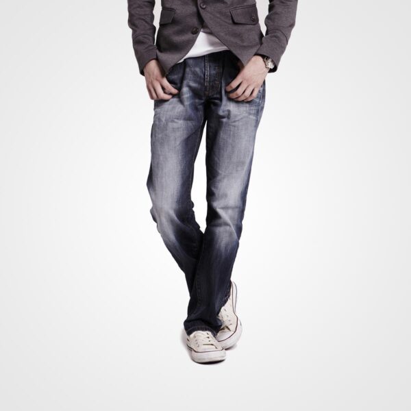 Dark Brown Denim Jeans