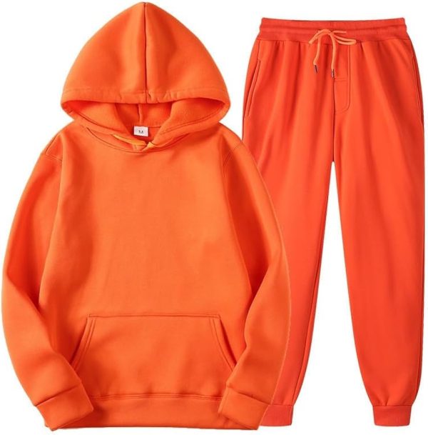 Order 2 Piece Hoodie Outfit Casual Athletic Sweatshirt Combo