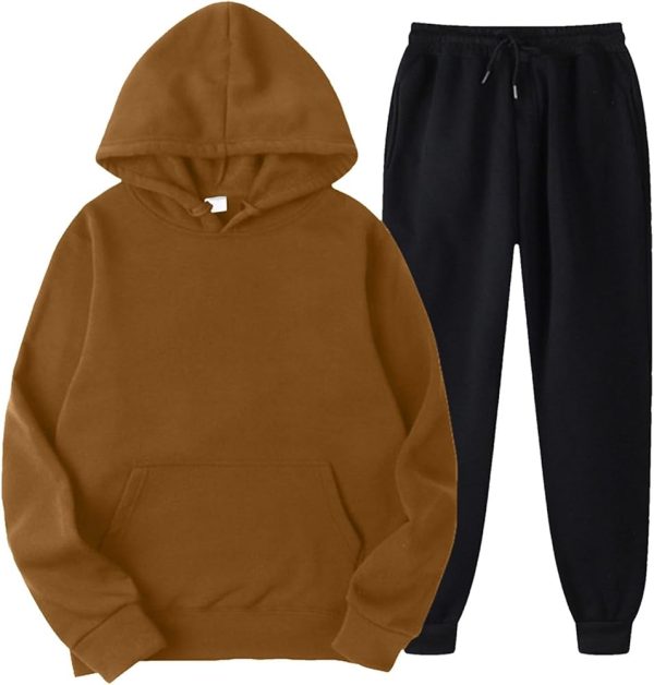 Order 2 Piece Hoodie Outfit Casual Athletic Sweatshirt Combo